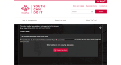 Desktop Screenshot of princes-trust.org.uk